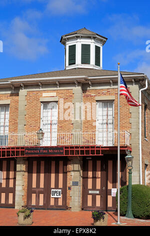 Phoenix Fire Museum, Mobile, Alabama, STATI UNITI D'AMERICA Foto Stock