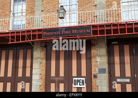 Phoenix Fire Museum, Mobile, Alabama, STATI UNITI D'AMERICA Foto Stock