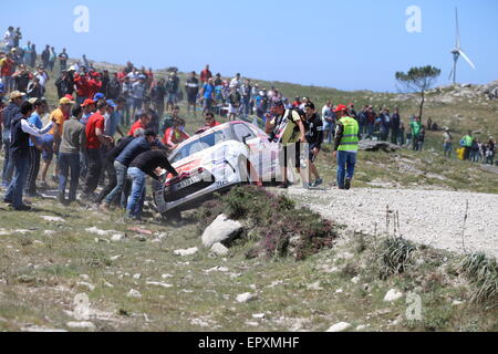 Caminha, Viana do Castelo, Giugno 2017: Rally Portogallo 2015 Foto Stock