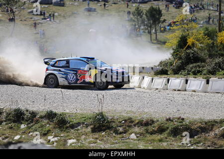 Caminha, Viana do Castelo, Giugno 2017: Rally Portogallo 2015 Foto Stock