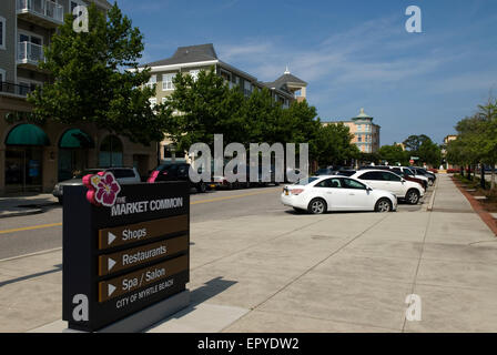 Il mercato comune Myrtle Beach SC USA Foto Stock