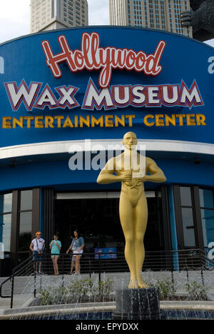 Museo delle Cere di Hollywood Myrtle Beach SC USA Foto Stock