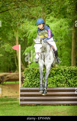 International Horse Trials, Castello di Rockingham, Corby, Inghilterra, 2015. Foto Stock