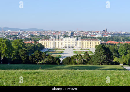 Il principe ereditario privato giardino del Palazzo di Schonbrunn a Vienna, Foto Stock