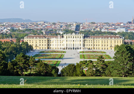 Il principe ereditario privato giardino del Palazzo di Schonbrunn a Vienna, Foto Stock