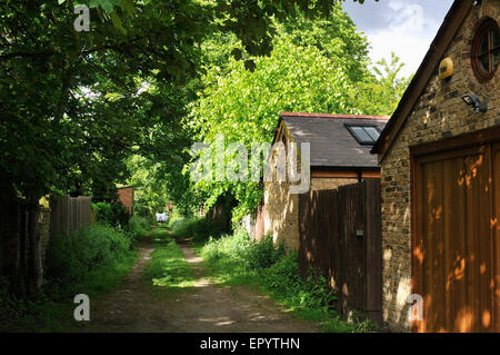 Wickham Mews, Brockley, South East London REGNO UNITO Foto Stock