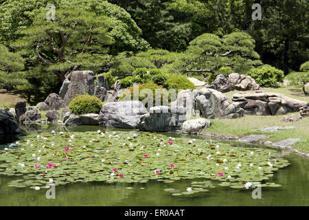 Giardino giapponese, green park Foto Stock