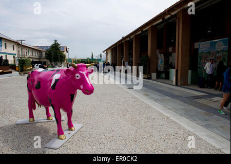 Italia Milano Expo 2015 Fattoria Triulza Foto Stock