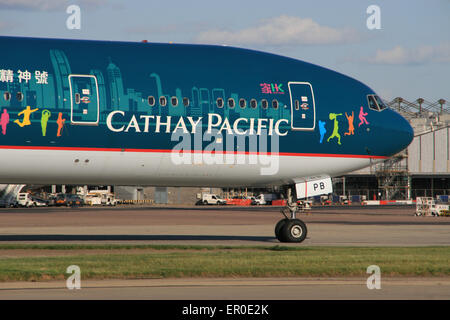 CATHAY PACIFIC HONG KONG SPIRITO ASIA SWIRE GROUP Foto Stock