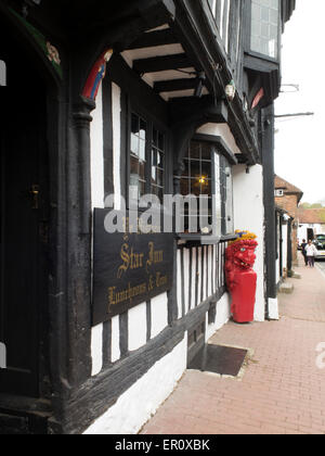 Lo Star Inn Alfriston East Sussex Regno Unito Foto Stock