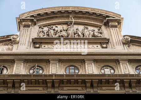 L'Università di Bucarest (Universitatea Din Bucuresti) In Romania è un'università fondata nel 1864 e si trova nel centro di Foto Stock