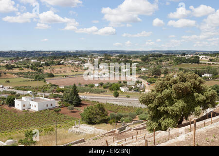 Locorotondo, Puglia Puglia, Italia, viaggi, Valle d'Itria Foto Stock