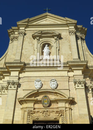 Chiesa di San Paolo a Rabat, Gozo, un'isola Nr Malta Foto Stock