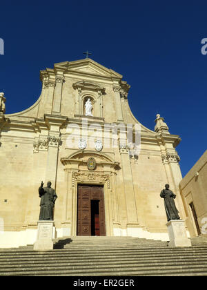 Chiesa di San Paolo a Rabat, Gozo, un'isola Nr Malta Foto Stock