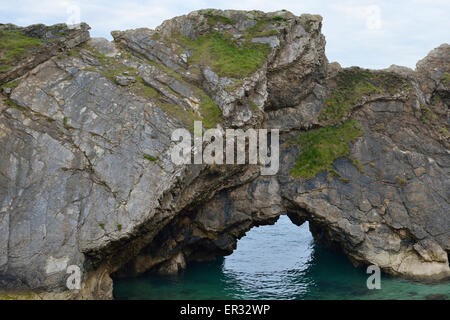 Arco di mare, stair foro, West Lulworth, Dorset Foto Stock