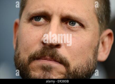 Il regista David Ayer al premier del film Fury presso il Newseum Ottobre 21, 2014 a Washington D.C. Foto Stock