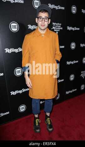 Fiat 500x Rolling Stone Magazine Launch Party di Boulevard 3 dotate di: Jack Antonoff dove: Los Angeles, California, Stati Uniti quando: 20 Nov 2014 Credit: Guillermo Proano/WENN.com Foto Stock