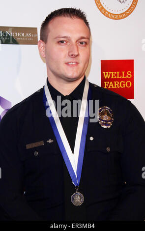 Xiii LAPD annuale Eagle & Badge Foundation gala tenutosi presso l'Hyatt Regency Century Plaza - Arrivi con: Guest dove: Los Angeles, California, Stati Uniti quando: 20 Nov 2014 Credit: WENN.com Foto Stock