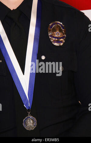 Xiii LAPD annuale Eagle & Badge Foundation gala tenutosi presso l'Hyatt Regency Century Plaza - arrivi dove: Los Angeles, California, Stati Uniti quando: 20 Nov 2014 Credit: WENN.com Foto Stock