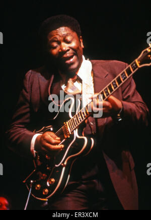 BB King (1925-2015) US BLUES musicista Foto Stock