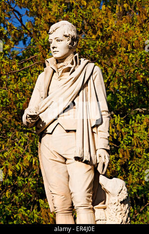 Ballarat Australia / il poeta Scozzese Robert Burns monumento. Foto Stock