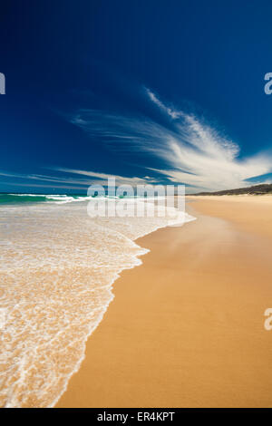 Sunshine Coast Beach a nord di Caloundra in Australia Foto Stock