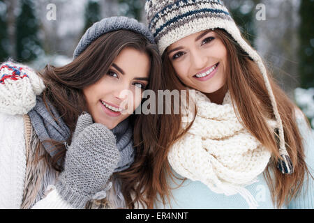 Girls Just Wanna Have fun. Debica, Polonia Foto Stock