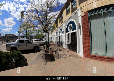 Downtown waterfront district Yonkers New York Foto Stock