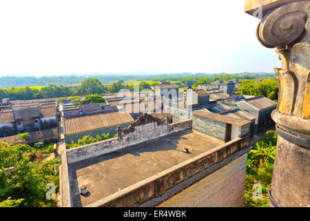 Del Kaiping vecchie case in Cina Foto Stock