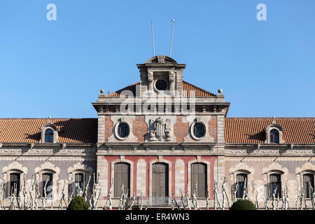 Barcellona.Parc de la Ciutadella.Parlament. Foto Stock