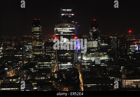 Walkie talkie edificio, 20 Fenchurch Street, City of London, Regno Unito Foto Stock