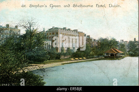 St Stephen's Green, Dublino, Contea di Dublino Foto Stock