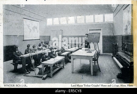 Lord Mayor Treloar storpi' Home e College di Alton, vicino a Farnham, Hampshire, Inghilterra. 1910s Foto Stock