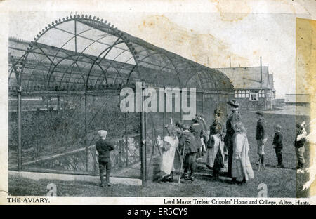 Il sindaco di Lord Treloar grida la casa e l'università, Alton, Hampshi Foto Stock