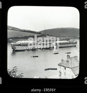 Britannia Royal Navy College Training Ship, Dartmouth, Devon Foto Stock
