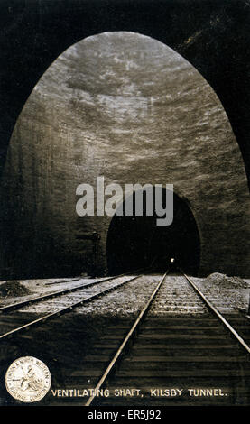 Albero di ventilazione - Kilsby Tunnel, Kilsby, Northamptonshire Foto Stock