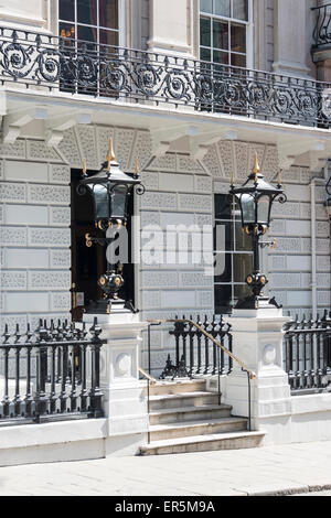 Architettura georgiana, St James Street, Piccadilly, City of Westminster, Londra, Inghilterra, Regno Unito Foto Stock