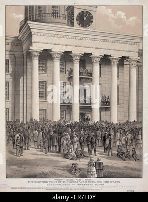 Il punto di partenza della grande guerra tra gli Stati membri Foto Stock