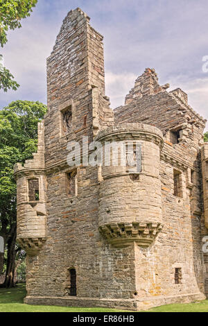 Rovine di Earls Palace Kirkwell Orkney Islands UK Foto Stock