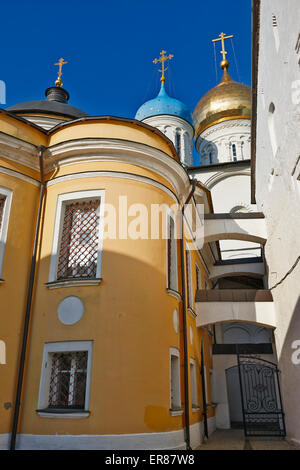 La Cattedrale della Trasfigurazione. Monastero Novospassky, Mosca, Russia. Foto Stock