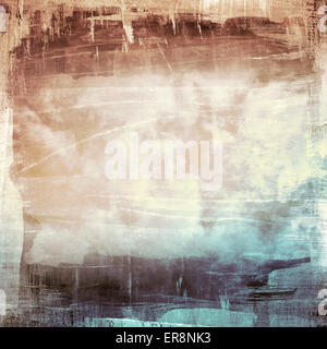 Abstract colorato collage grunge sfondo con il cloud Foto Stock