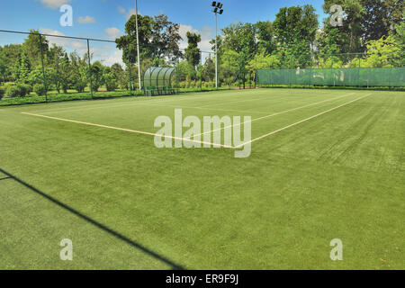 Campo da tennis presso il parco panoramico Foto Stock