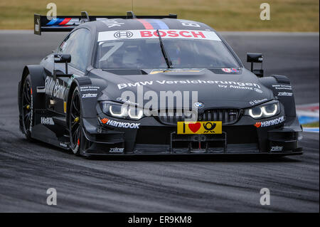 Lausitzring, Germania. 29st Maggio 2015. DTM, Deutsche Tourenwagen Meisterschaft Bruno Spengler (BMW M4 DTM BMW Team MTEK ) 7 Credito: Burghard Schreyer/Alamy Live News Foto Stock