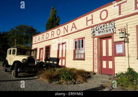 Vecchio Cardrona Hotel, Cardrona, Central Otago, Isola del Sud, Nuova Zelanda Foto Stock