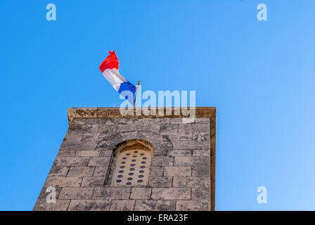 La St Anne's Chiesa nel sole splendente, Gerusalemme Foto Stock