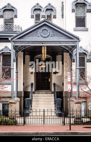 Casa di Raleigh, 1502 13th Street NW, Washington DC Foto Stock