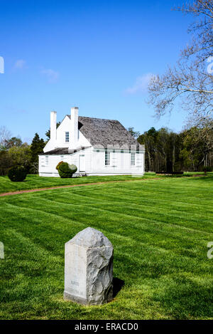 Stonewall Jackson Santuario, Chandler Plantation, Guinea vicina, Woodford, Virginia Foto Stock