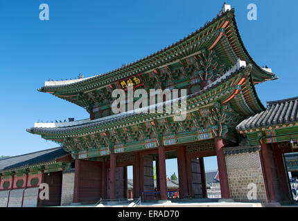 Palazzo di Changdeokgung in Soeul, Corea Asia Foto Stock