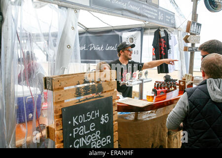 Manly cibo,vino e sostenibilità festival nella sua 29 anno sulla spiaggia di Manly e corso, Sydney, Nuovo Galles del Sud, Australia Foto Stock