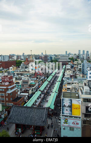 Tempio Sensouji,Asakusa,Taito-Ku,Tokyo Giappone Foto Stock